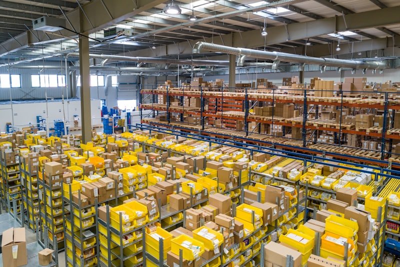 Automated enterprise logistics warehouse